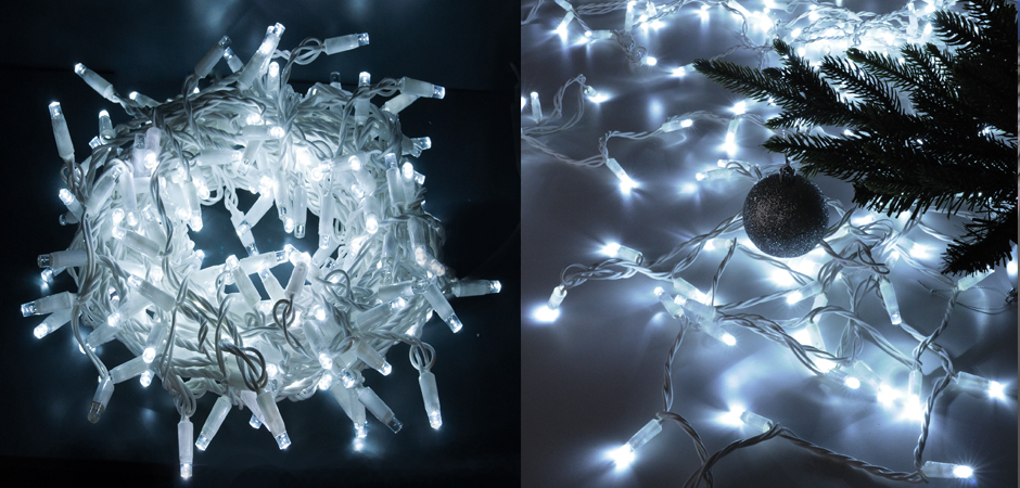 Гирлянда для улицы с Белым светом - Loft-Concept в Липецке