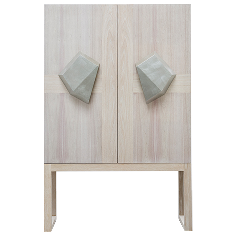 Шкаф COEUR ARMOIRE Бежевый Серебряный Шкаф COEUR ARMOIRE Бежевый Серебряный в Липецке | Loft Concept