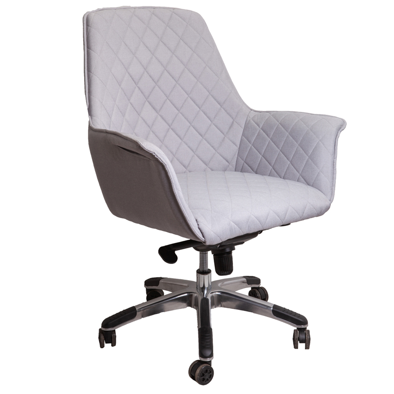 Офисное кресло Josias Seoul Chair Серый (Gray) Серебряный Офисное кресло Josias Seoul Chair Серый (Gray) Серебряный в Липецке | Loft Concept