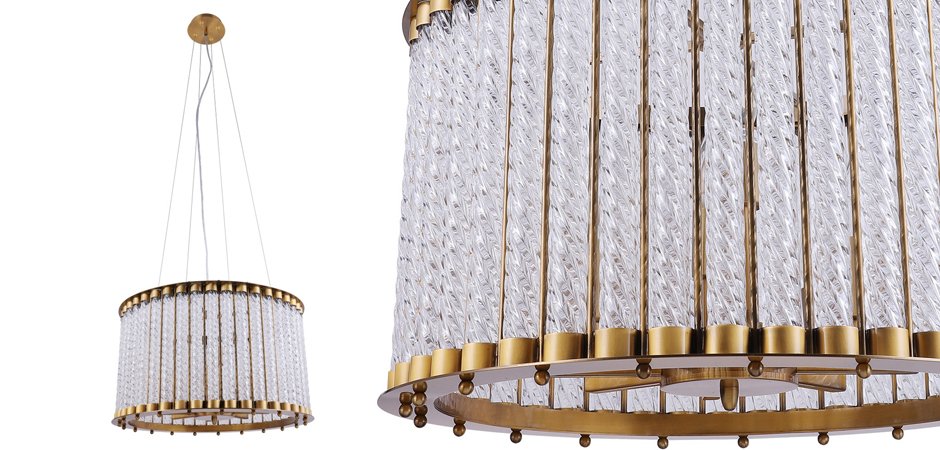 Люстра Glass Spirals Люстра Glass Spirals - Loft-Concept в Липецке