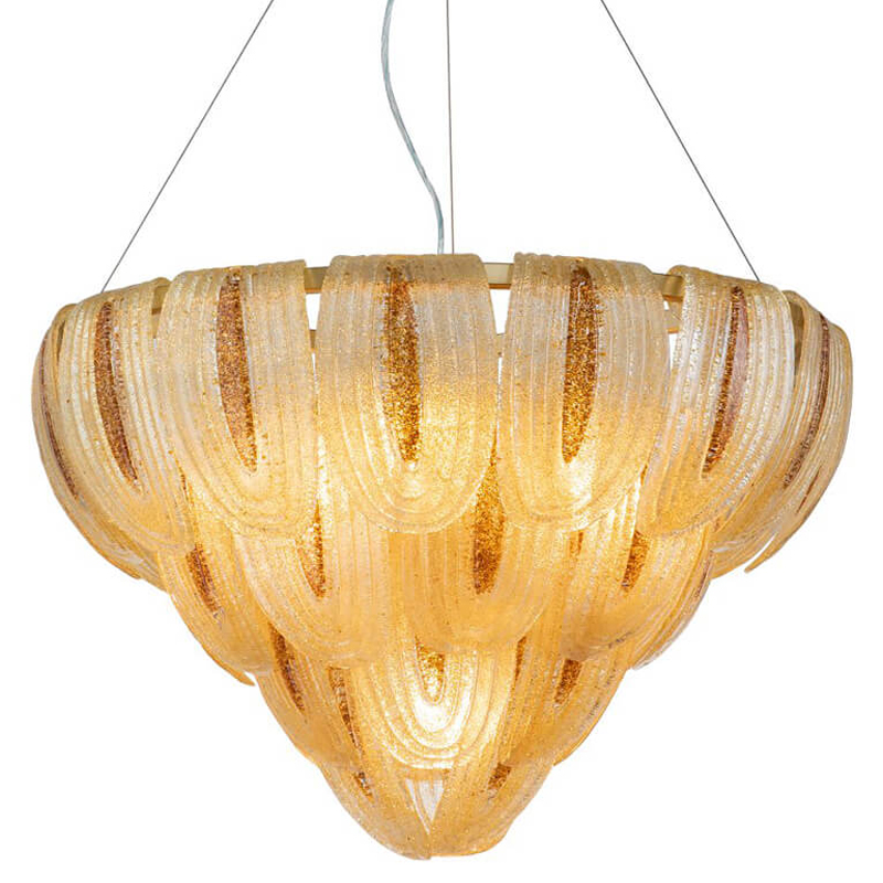 Люстра Drooping Leaves Chandelier 80 Золотой Люстра Drooping Leaves Chandelier 80 Золотой в Липецке | Loft Concept