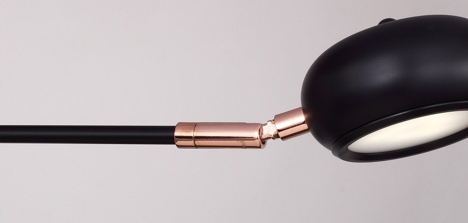 Люстра Curved Stix Chandelier 6 Black - Loft-Concept в Липецке