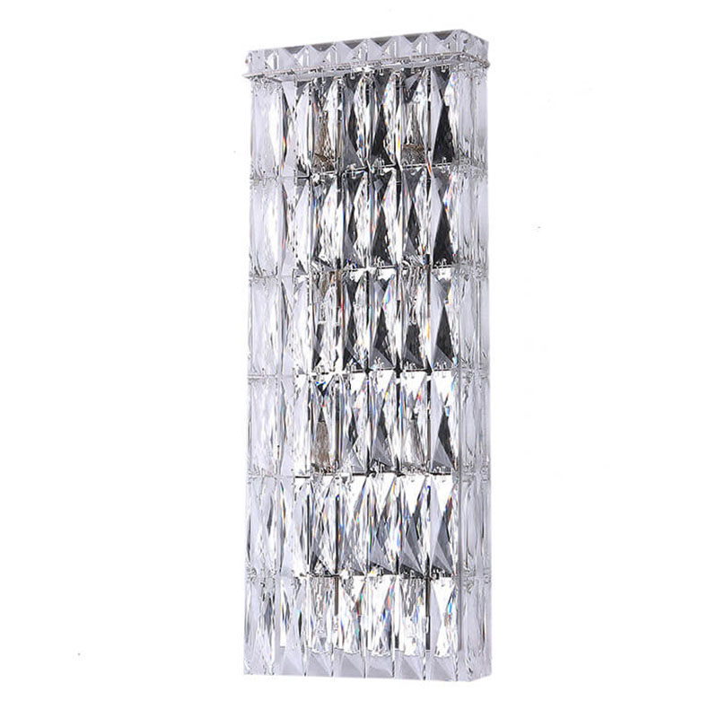 Бра Crystal Regena Chrome Wall Lamp 8 Хром Прозрачный (Transparent) Бра Crystal Regena Chrome Wall Lamp 8 Хром Прозрачный (Transparent) в Липецке | Loft Concept