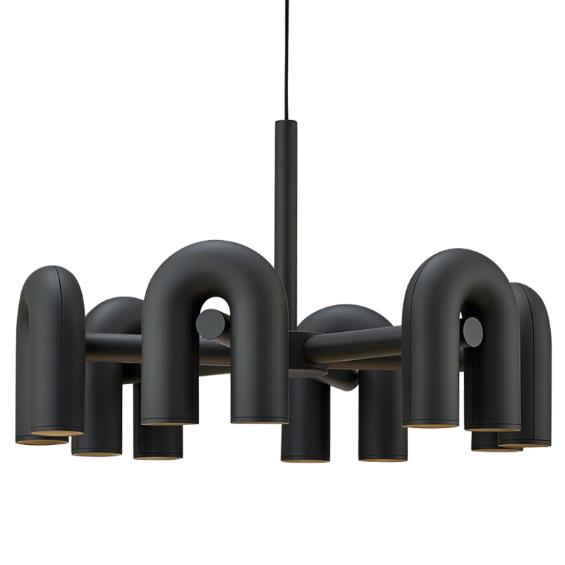 Люстра Cirkus AGO Lighting black 4-6 Черный Люстра Cirkus AGO Lighting black 4-6 Черный в Липецке | Loft Concept