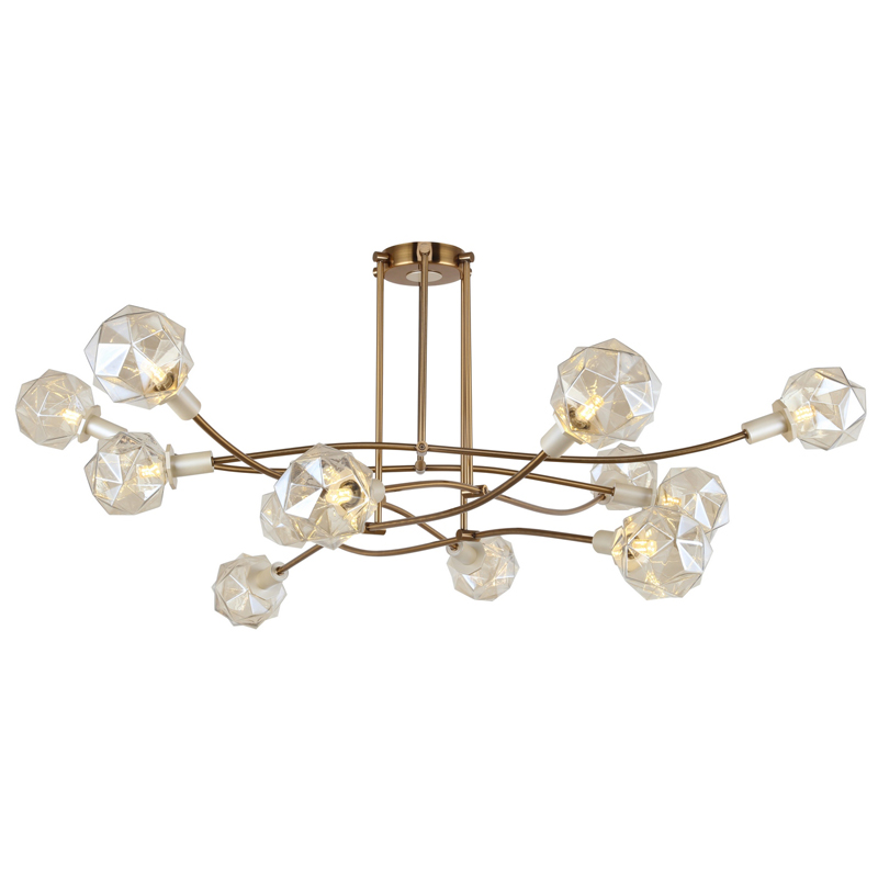 Люстра Severine Chandelier Золотой Золотой Шампань Люстра Severine Chandelier Золотой Золотой Шампань в Липецке | Loft Concept