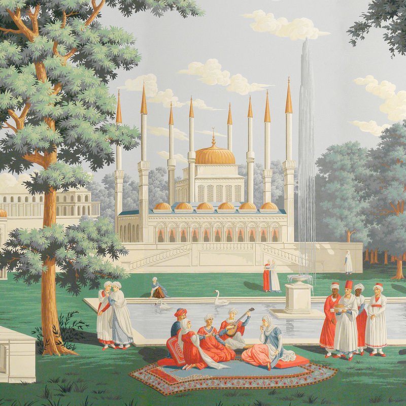 Обои ручная роспись Rives du Bosphore Byzantine on scenic paper Обои ручная роспись Rives du Bosphore Byzantine on scenic paper в Липецке | Loft Concept