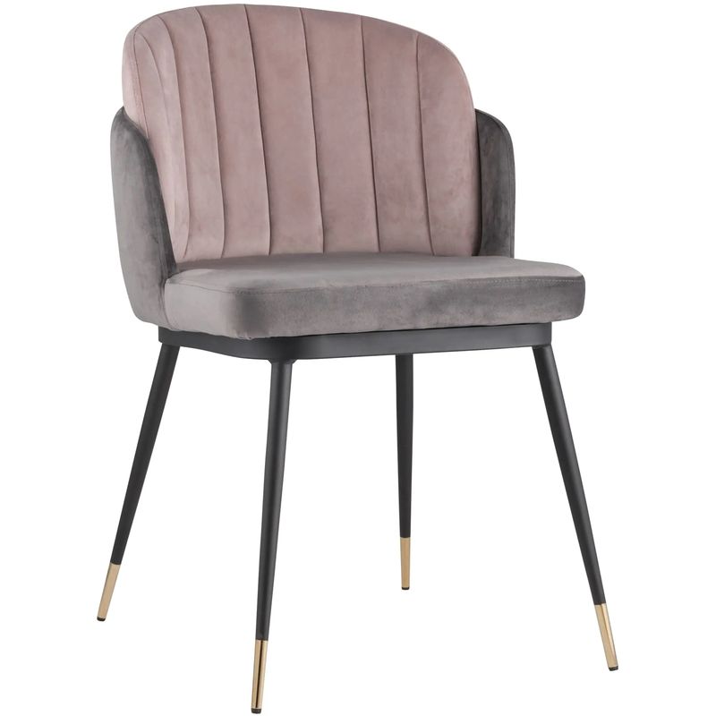 Стул Penelope Chair Серый цвет Розовый пастельный Серый Стул Penelope Chair Серый цвет Розовый пастельный Серый в Липецке | Loft Concept