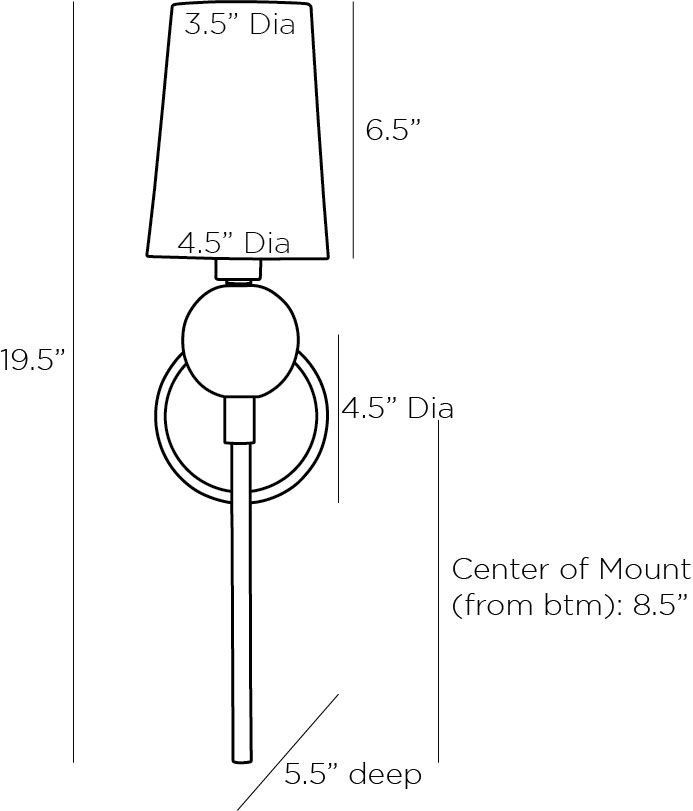 Бра Arteriors MENDEE SCONCE Бра Arteriors MENDEE SCONCE в Липецке