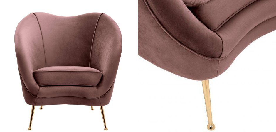 Кресло Eichholtz Chair Cambiano Rose Кресло Eichholtz Chair Cambiano Rose - Loft-Concept в Липецке