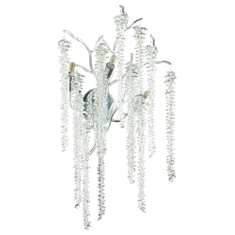 Бра Fairy Tree Silver на 3 лампы Серебряный Бра Fairy Tree Silver на 3 лампы Серебряный в Липецке | Loft Concept