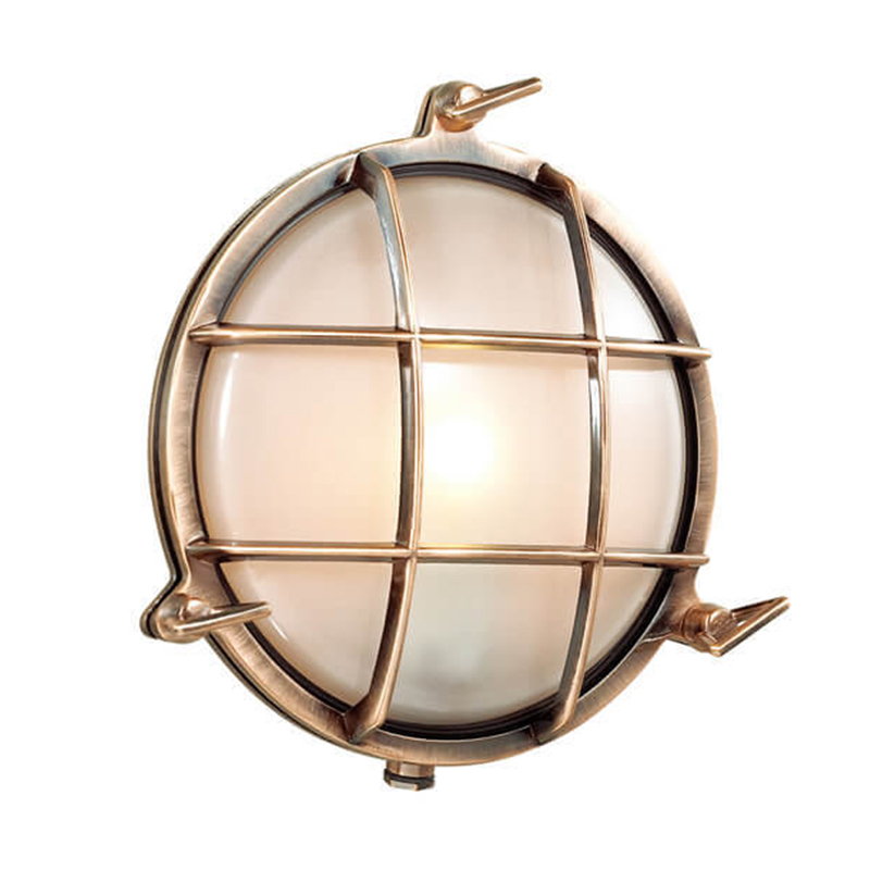 Бра Chestnut Mariners Copper Медь Прозрачный (Transparent) Бра Chestnut Mariners Copper Медь Прозрачный (Transparent) в Липецке | Loft Concept