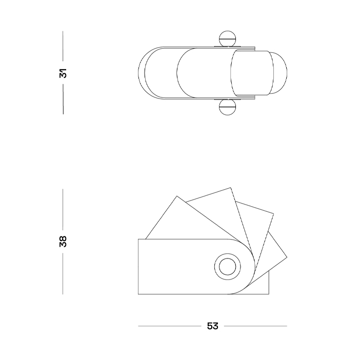 Настольная дизайнерская лампа Poltronova Ghepre Table Lamp в Липецке
