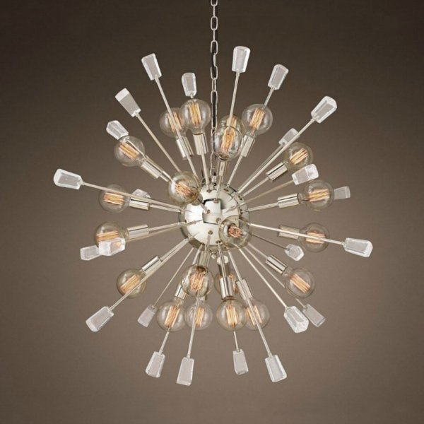 Люстра Eichholtz Tivoli Chandelier Nickel Хром Люстра Eichholtz Tivoli Chandelier Nickel Хром в Липецке | Loft Concept