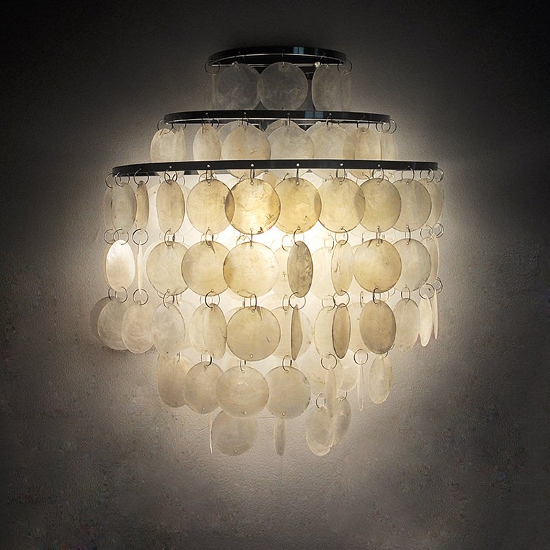 Бра Wall lamp SHELL Белый Бра Wall lamp SHELL Белый в Липецке | Loft Concept
