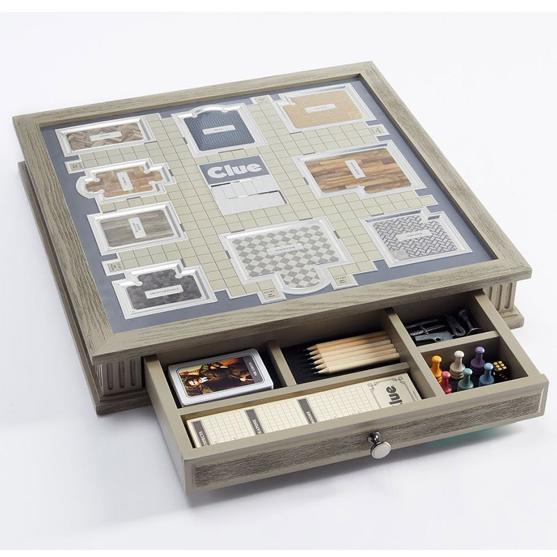 Настольная Игра "Clue" Luxury Edition Светло-серый Настольная Игра "Clue" Luxury Edition Светло-серый в Липецке | Loft Concept