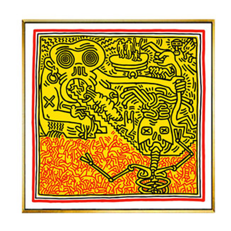 Постер Keith Haring 13 Мульти Постер Keith Haring 13 Мульти в Липецке | Loft Concept