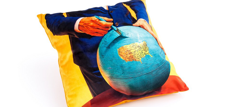 Подушка Seletti Cushion Globe Design Toiletpaper Подушка Seletti Cushion Globe Design Toiletpaper - Loft-Concept в Липецке