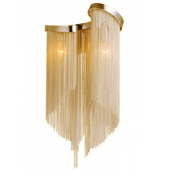 Бра Atlantis Chain Wall Lamp GOLD Золотой Бра Atlantis Chain Wall Lamp GOLD Золотой в Липецке | Loft Concept