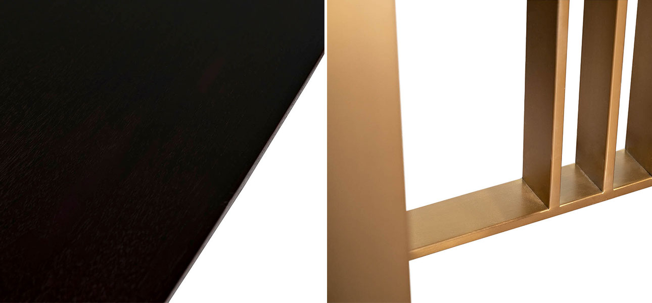 Стол обеденный Original black 300  - фото №1