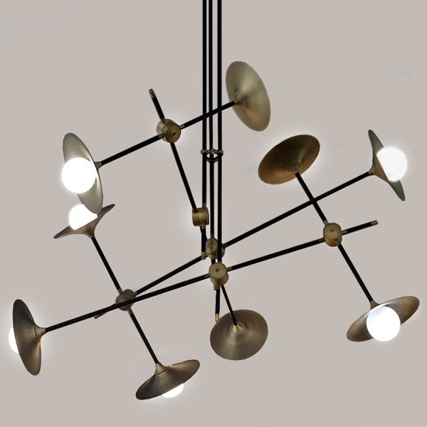 Люстра Disc Turbaya SS-9 Chandelier Люстра Disc Turbaya SS-9 Chandelier в Липецке | Loft Concept