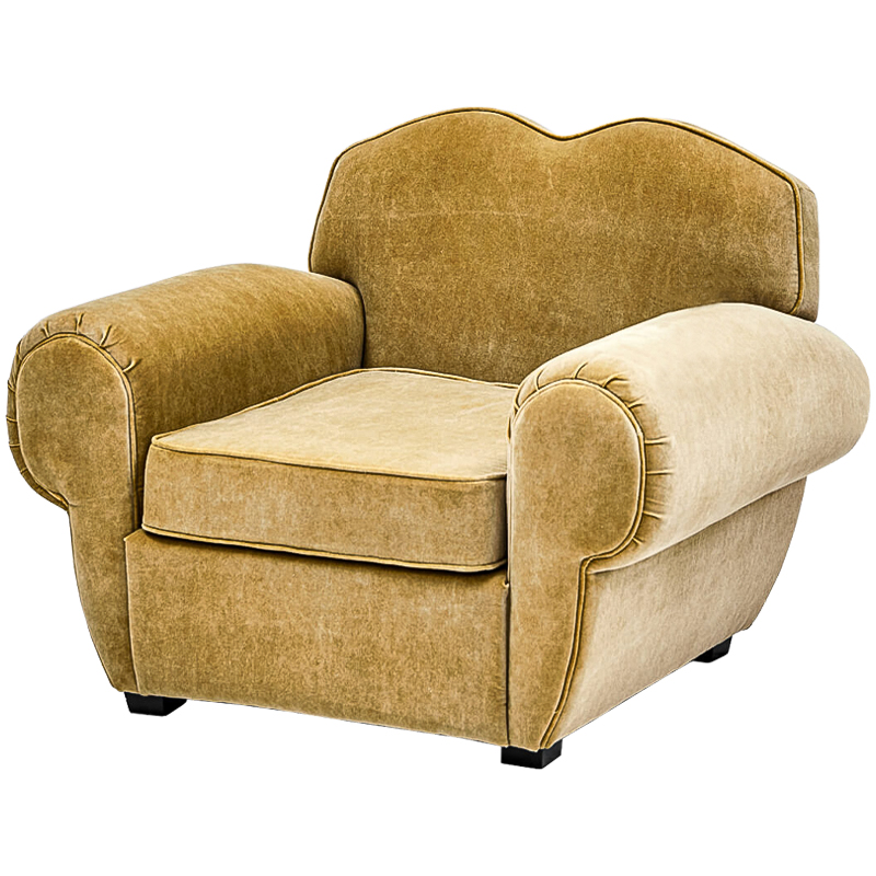 Кресло Braganza Chair Mustard Горчичный Кресло Braganza Chair Mustard Горчичный в Липецке | Loft Concept