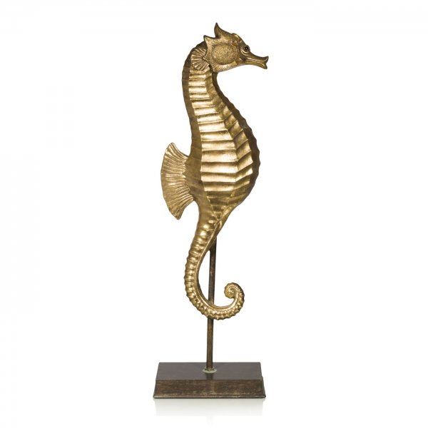 Декоративная фигурка Sea Horse Золотой Декоративная фигурка Sea Horse Золотой в Липецке | Loft Concept