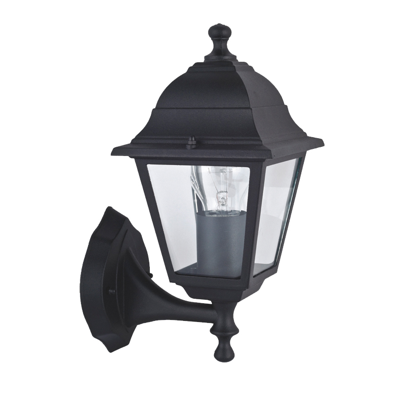 Уличный светильник Lebran Sconce Черный Прозрачное Стекло Уличный светильник Lebran Sconce Черный Прозрачное Стекло в Липецке | Loft Concept