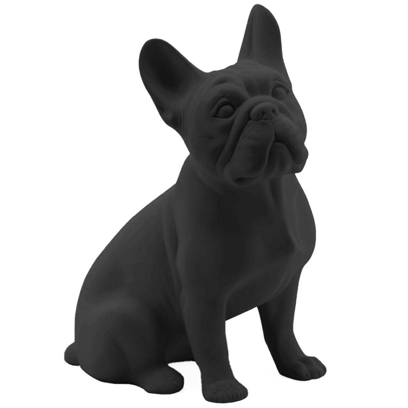 Статуэтка Abhika French Bulldog Black Matt Черный Статуэтка Abhika French Bulldog Black Matt Черный в Липецке | Loft Concept