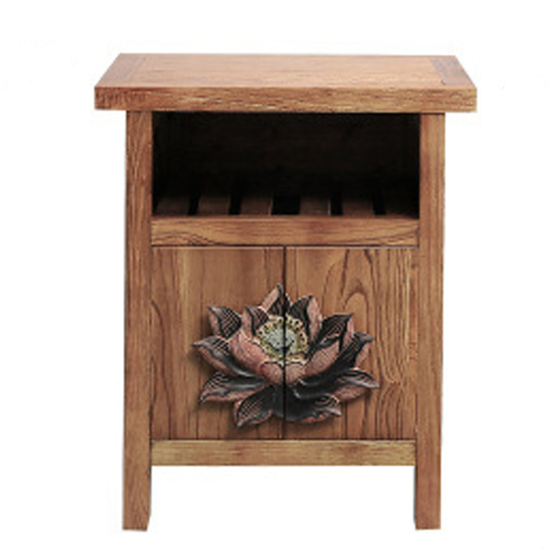 Тумба Lotus flower Коричневый Графит Тумба Lotus flower Коричневый Графит в Липецке | Loft Concept