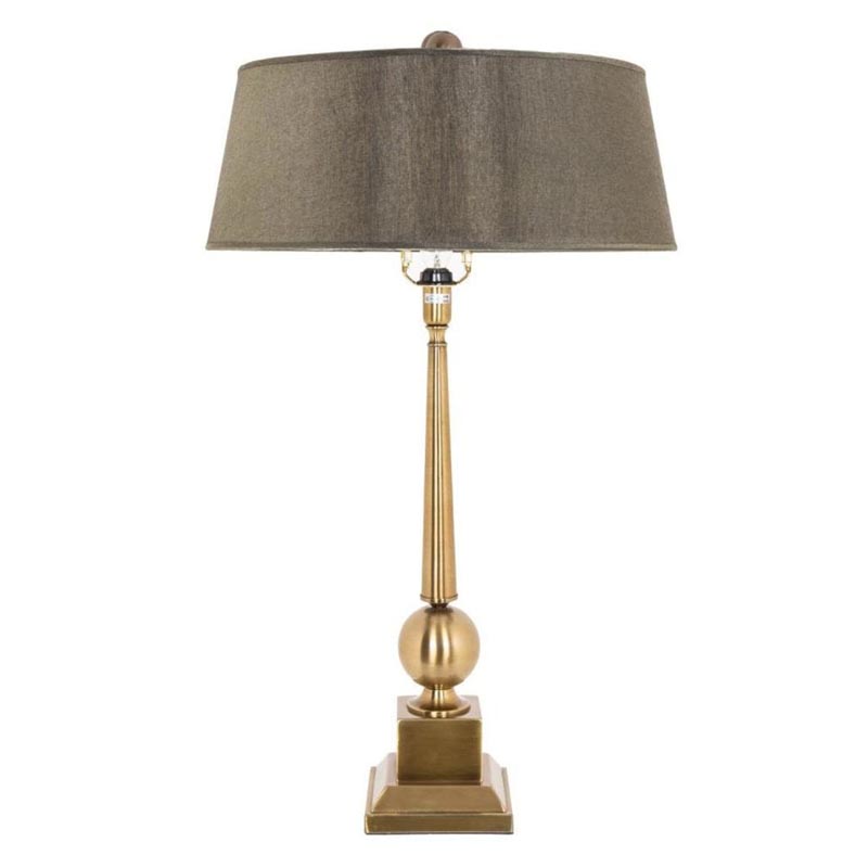 Настольная лампа Neville Table Lamp Латунь Бронза Настольная лампа Neville Table Lamp Латунь Бронза в Липецке | Loft Concept