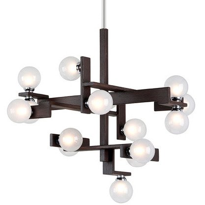 Люстра Troy Lighting Network Chandelier Коричневый Люстра Troy Lighting Network Chandelier Коричневый в Липецке | Loft Concept