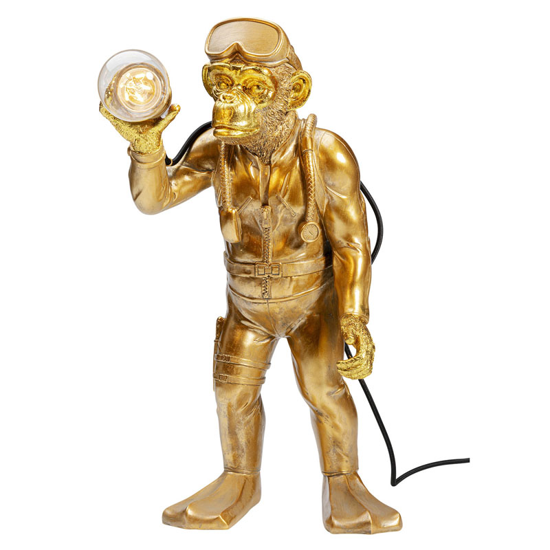 Настольная лампа Monkey Diver Table Lamp Золотой Настольная лампа Monkey Diver Table Lamp Золотой в Липецке | Loft Concept