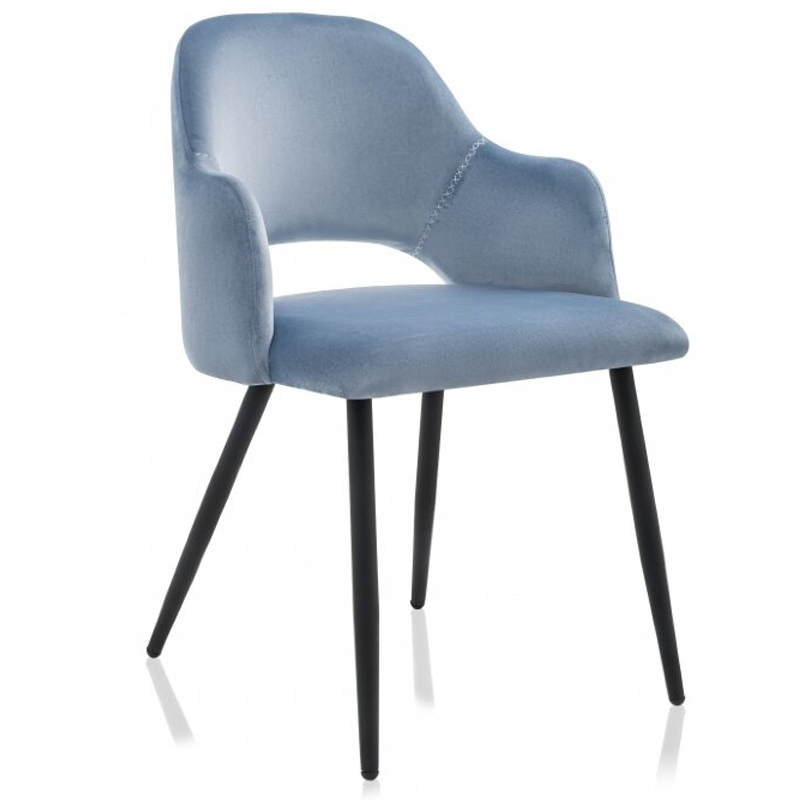 Стул Nafisa Stool Черный Голубой Стул Nafisa Stool Черный Голубой в Липецке | Loft Concept