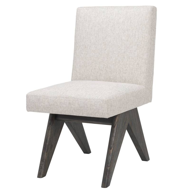 Стул Eichholtz Dining Chair Erudit Коричневый Латунь Серый Стул Eichholtz Dining Chair Erudit Коричневый Латунь Серый в Липецке | Loft Concept