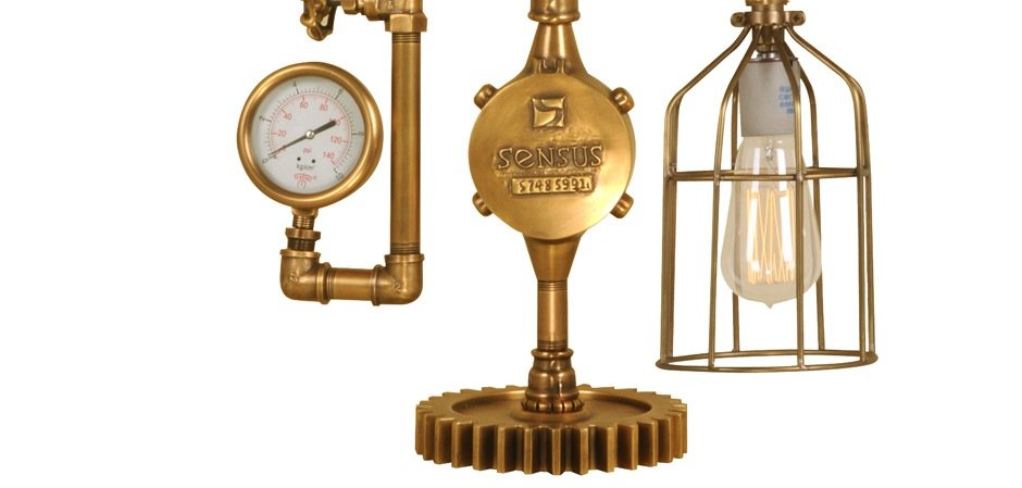 Настольная лампа Medium Brass Loft Настольная лампа Medium Brass Loft - Loft-Concept в Липецке