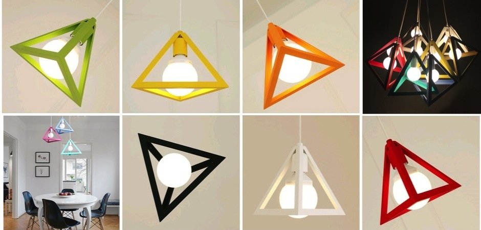 Подвесной светильник Tetrahedron Color Подвесной светильник Tetrahedron Color - Loft-Concept в Липецке
