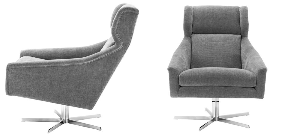 Кресло Eichholtz Swivel Chair Nara Кресло Eichholtz Swivel Chair Nara - Loft-Concept в Липецке