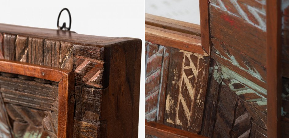 Зеркало Antique Wood Rectangle Зеркало Antique Wood Rectangle - Loft-Concept в Липецке