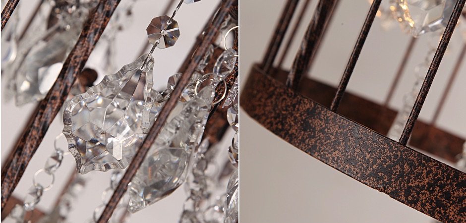 Люстра Steampunk Birdcage Chandelier Люстра Steampunk Birdcage Chandelier - Loft-Concept в Липецке