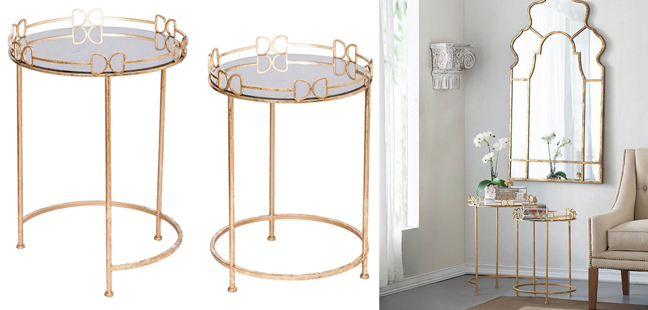 Приставной столик Round Table gold Приставной столик Round Table gold - Loft-Concept в Липецке