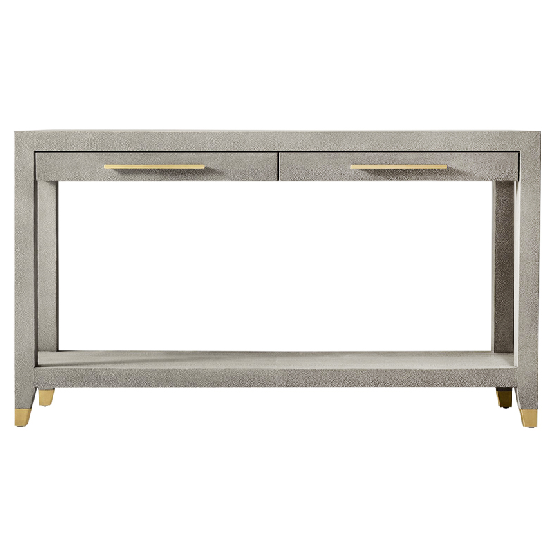 Charles Stingray Texture Console Grey Консоль скат Золотой Серый Charles Stingray Texture Console Grey Консоль скат Золотой Серый в Липецке | Loft Concept