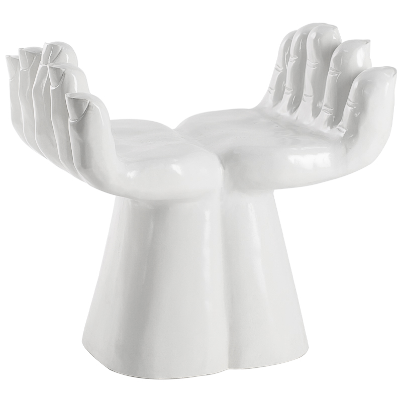 Табурет Hands Stool Белый Табурет Hands Stool Белый в Липецке | Loft Concept