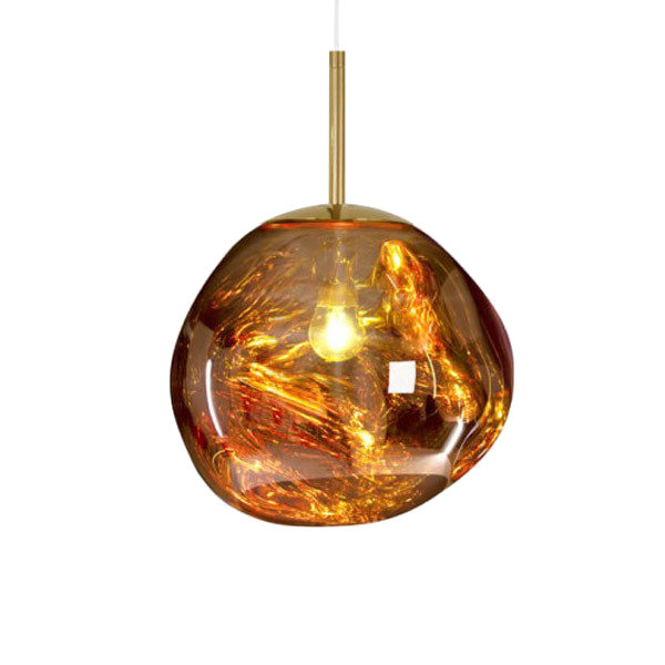 Подвесной светильник Tom Dixon Melt Pendant Gold Золотой Янтарь (Amber) Подвесной светильник Tom Dixon Melt Pendant Gold Золотой Янтарь (Amber) в Липецке | Loft Concept
