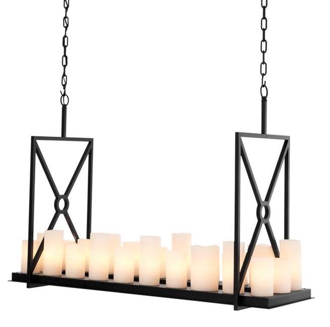 Люстра Chandelier Commodore Черный Белый в Липецке | Loft Concept 