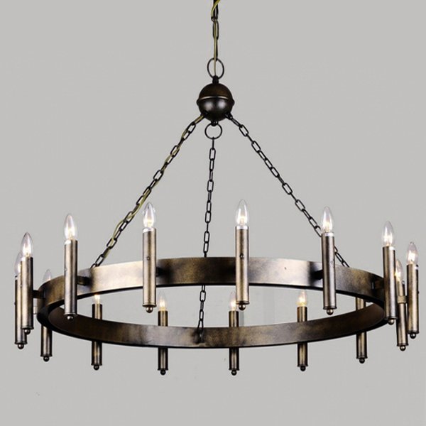 Люстра Loft Castle Chandelier 15 Металлик винтаж Люстра Loft Castle Chandelier 15 Металлик винтаж в Липецке | Loft Concept