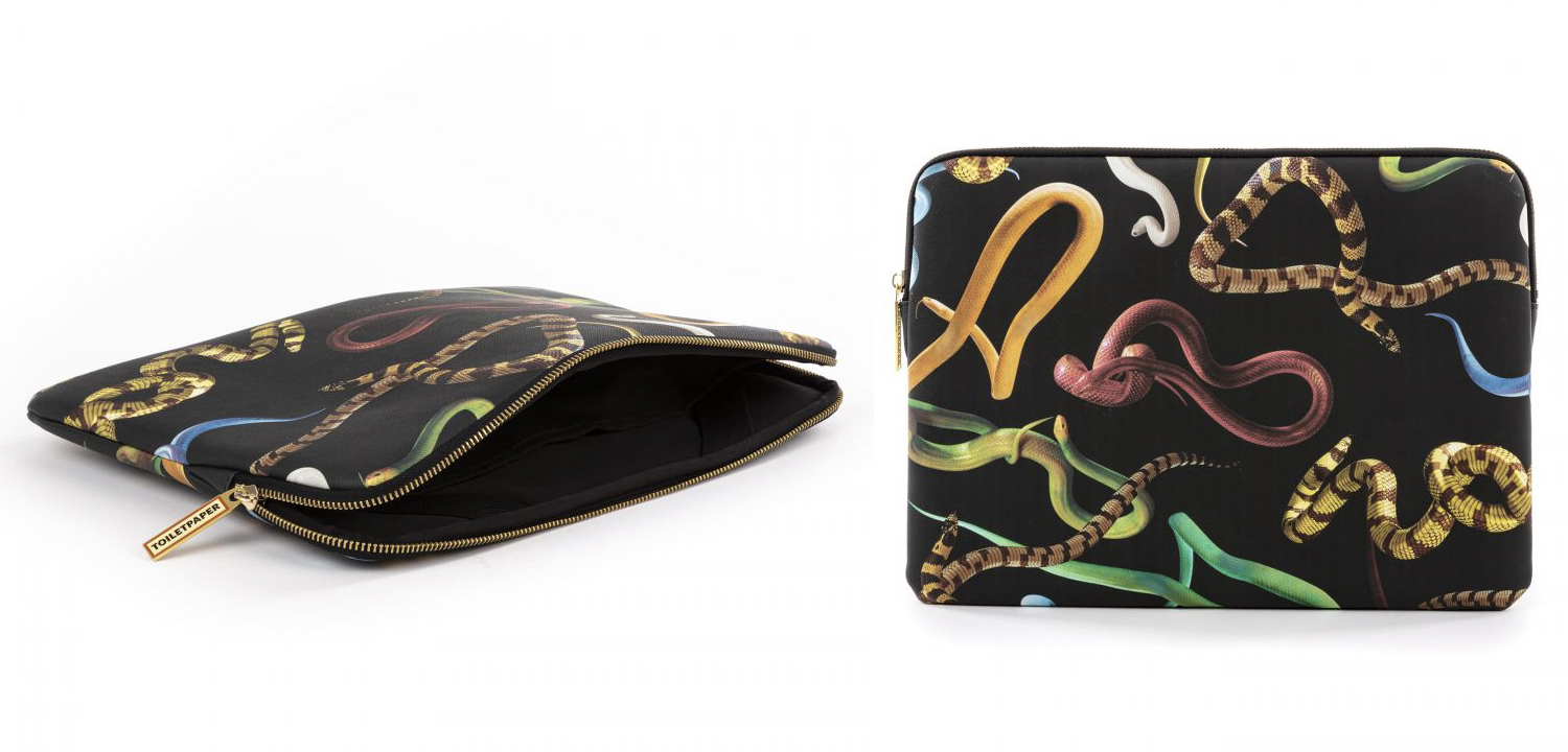 Чехол для ноутбука Seletti Laptop Bag Snakes - фото