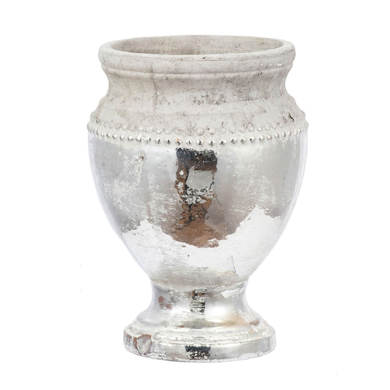 Ваза Vase Argenta Cup silver 28 Серебряный Ваза Vase Argenta Cup silver 28 Серебряный в Липецке | Loft Concept