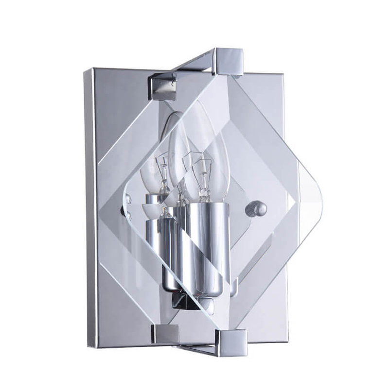 Бра Glass Rhombus Lighting Хром Бра Glass Rhombus Lighting Хром в Липецке | Loft Concept