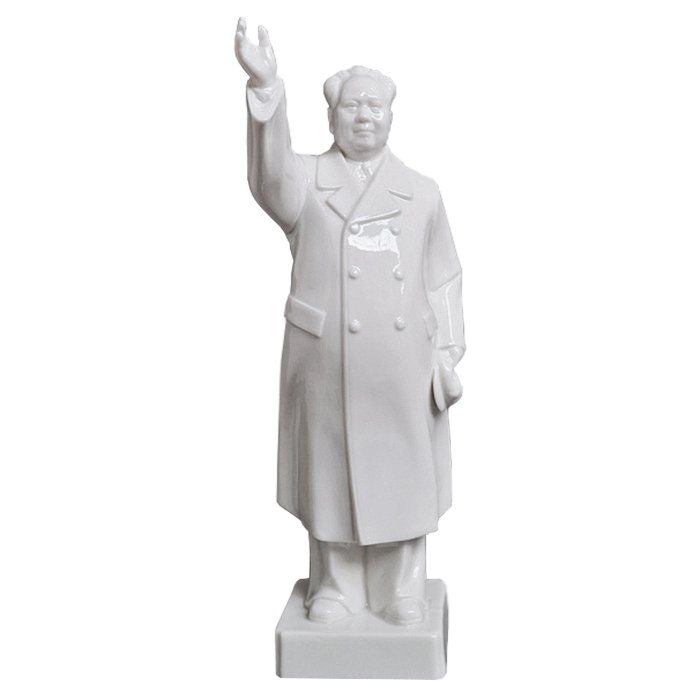 Керамическая статуэтка Мао Цзэдун Mao Zedong Белый Керамическая статуэтка Мао Цзэдун Mao Zedong Белый в Липецке | Loft Concept