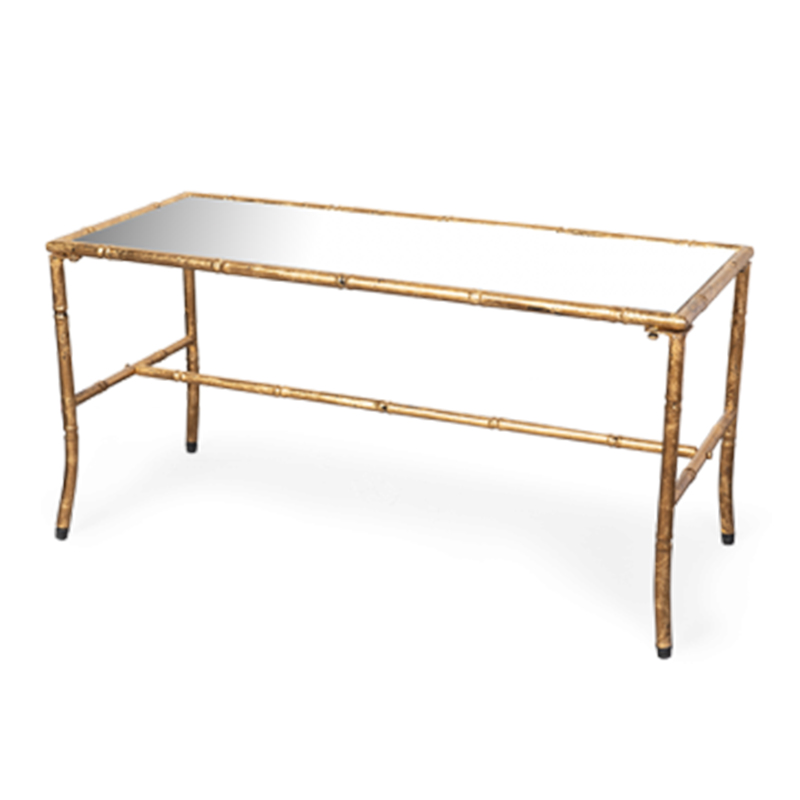 Кофейный стол Dan Mirror Tabletop Coffee Table Золотой Кофейный стол Dan Mirror Tabletop Coffee Table Золотой в Липецке | Loft Concept